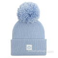 Unisex Plain Baby Winter Beanie Hats